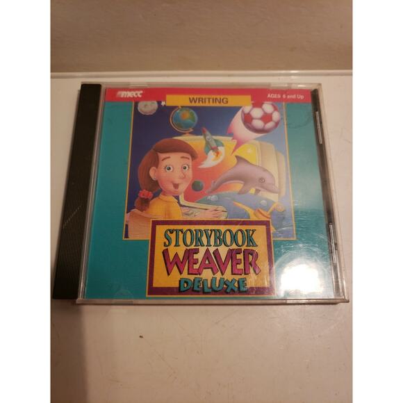 1996 MECC Storybook Weaver Deluxe Writing - PC or MAC - Ages 6 and up - Picture 1 of 4
